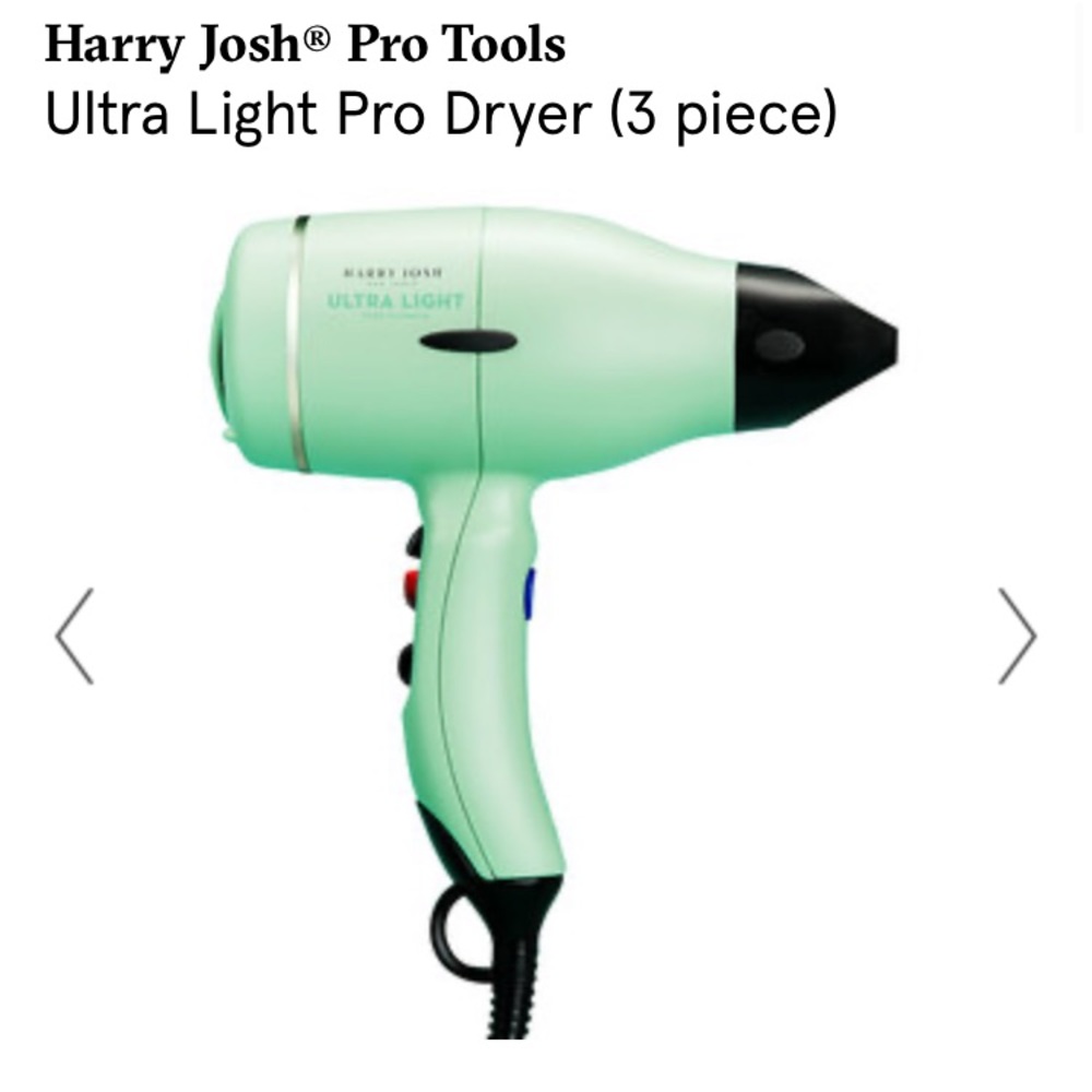 Harry Josh Pro Tools Ultra Light Dryer + Diffuser